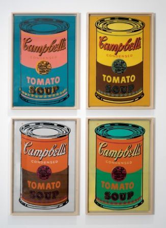 Warhol - cuadros gastronómicos