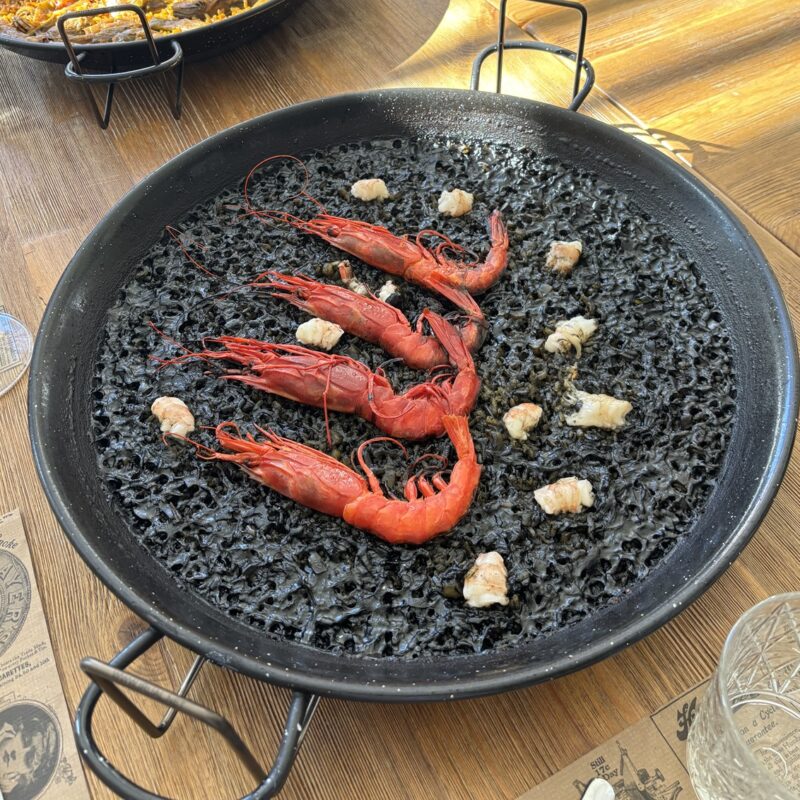 arroz negro con sepia