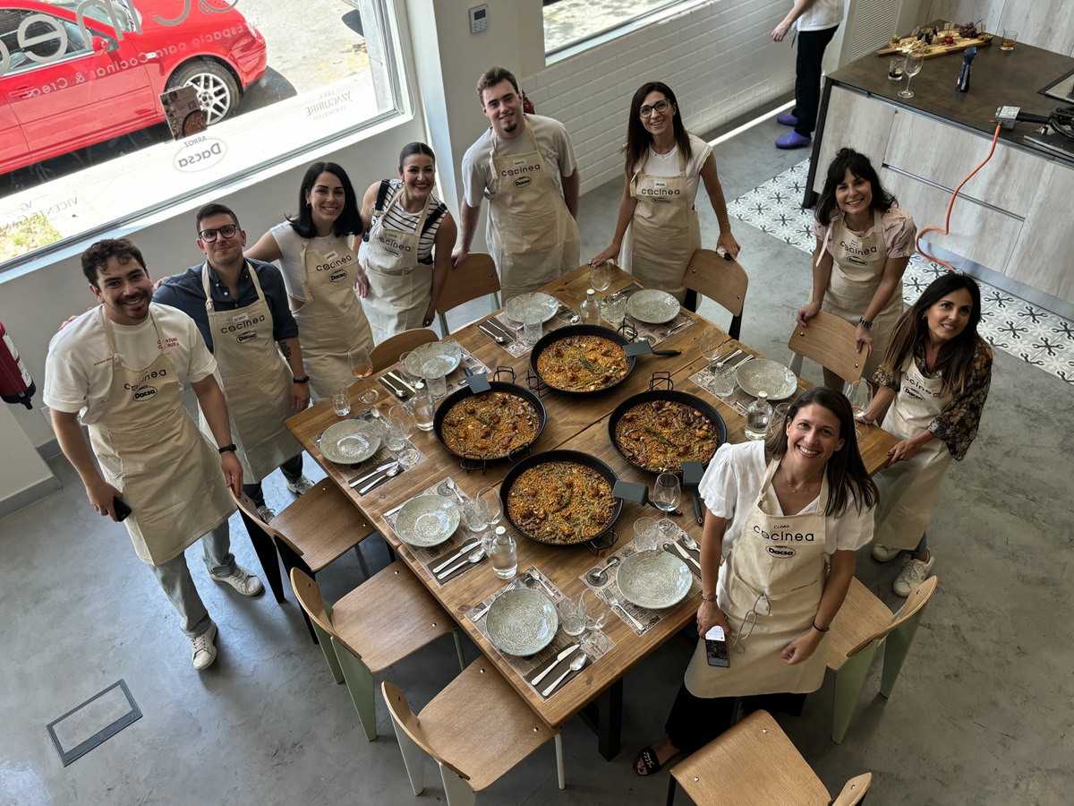 Actividades grupos para empresas con talleres de cocina